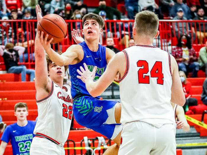 Reed Sheppard during a recent high school game